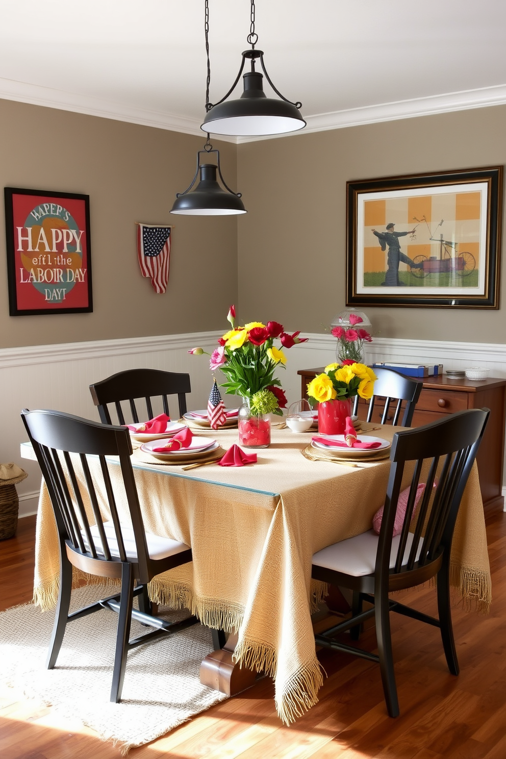 Labor Day Dining Room Decorating Ideas 6