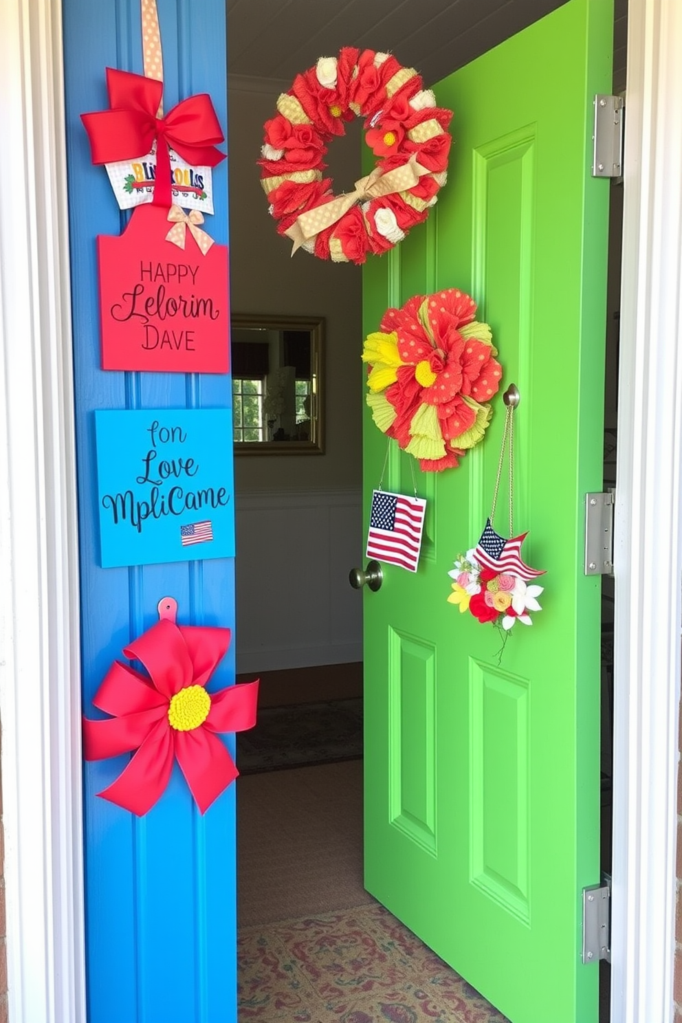 Labor Day Entryway Decorating Ideas 18