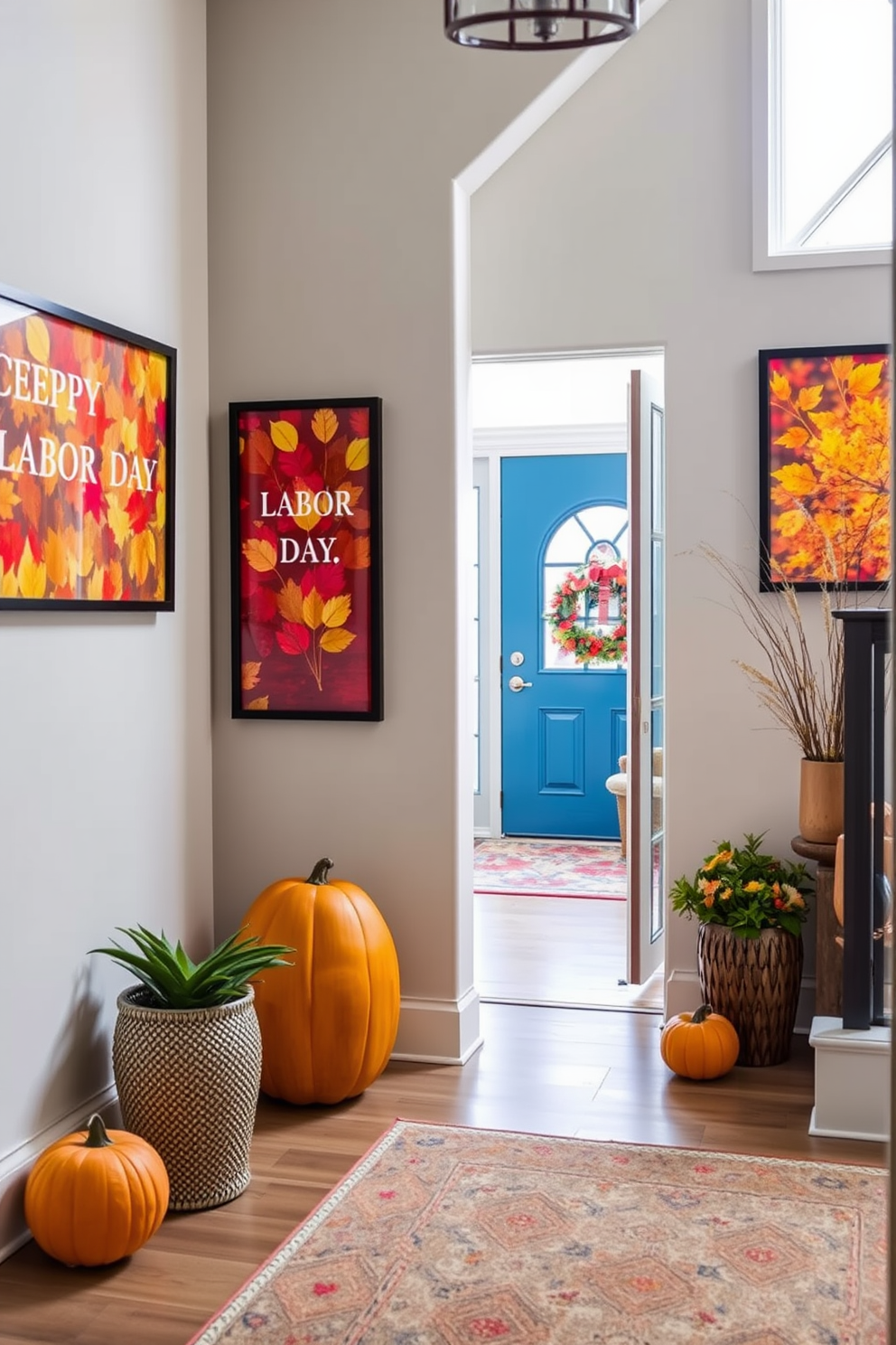 Labor Day Entryway Decorating Ideas 19