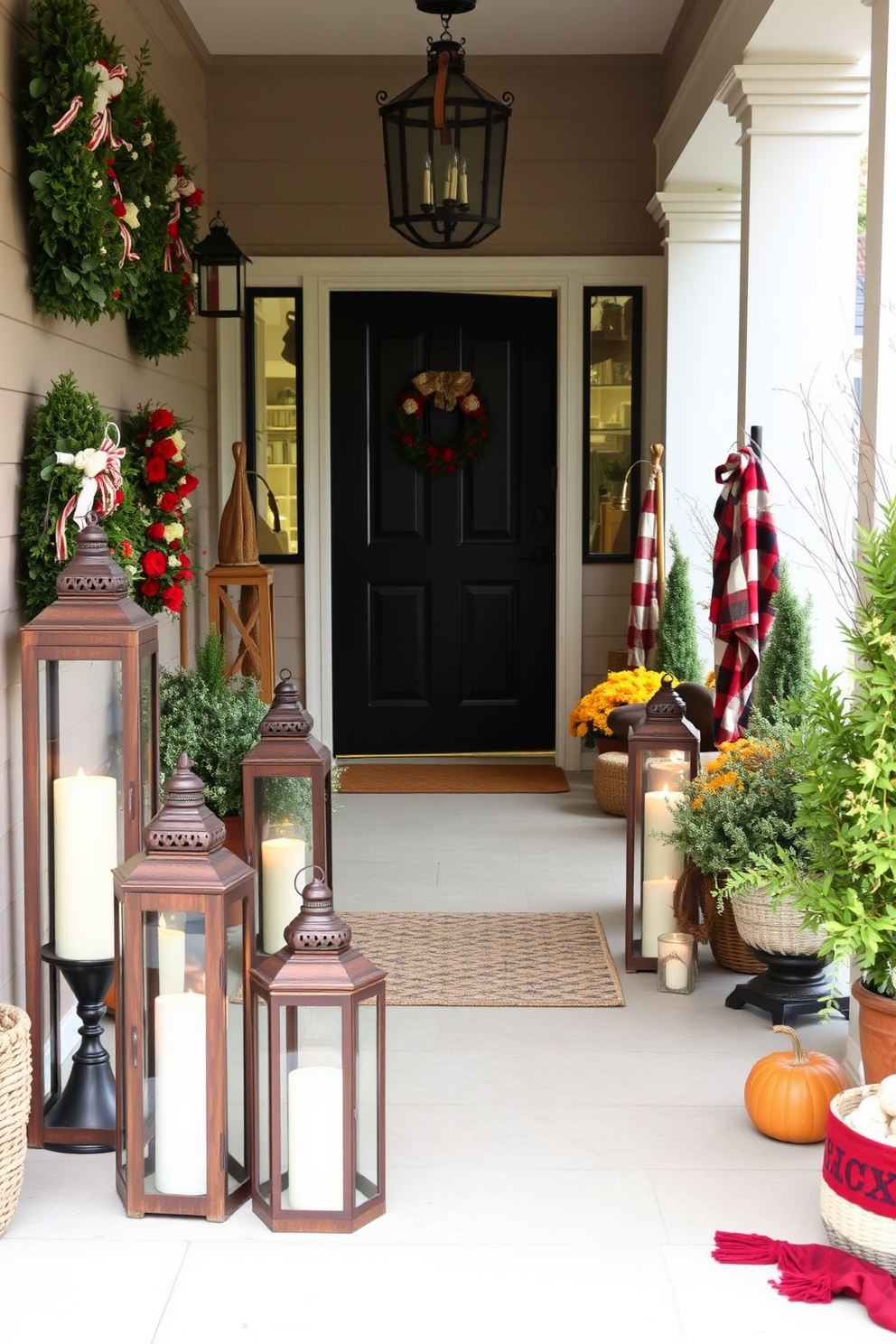 Labor Day Entryway Decorating Ideas 5