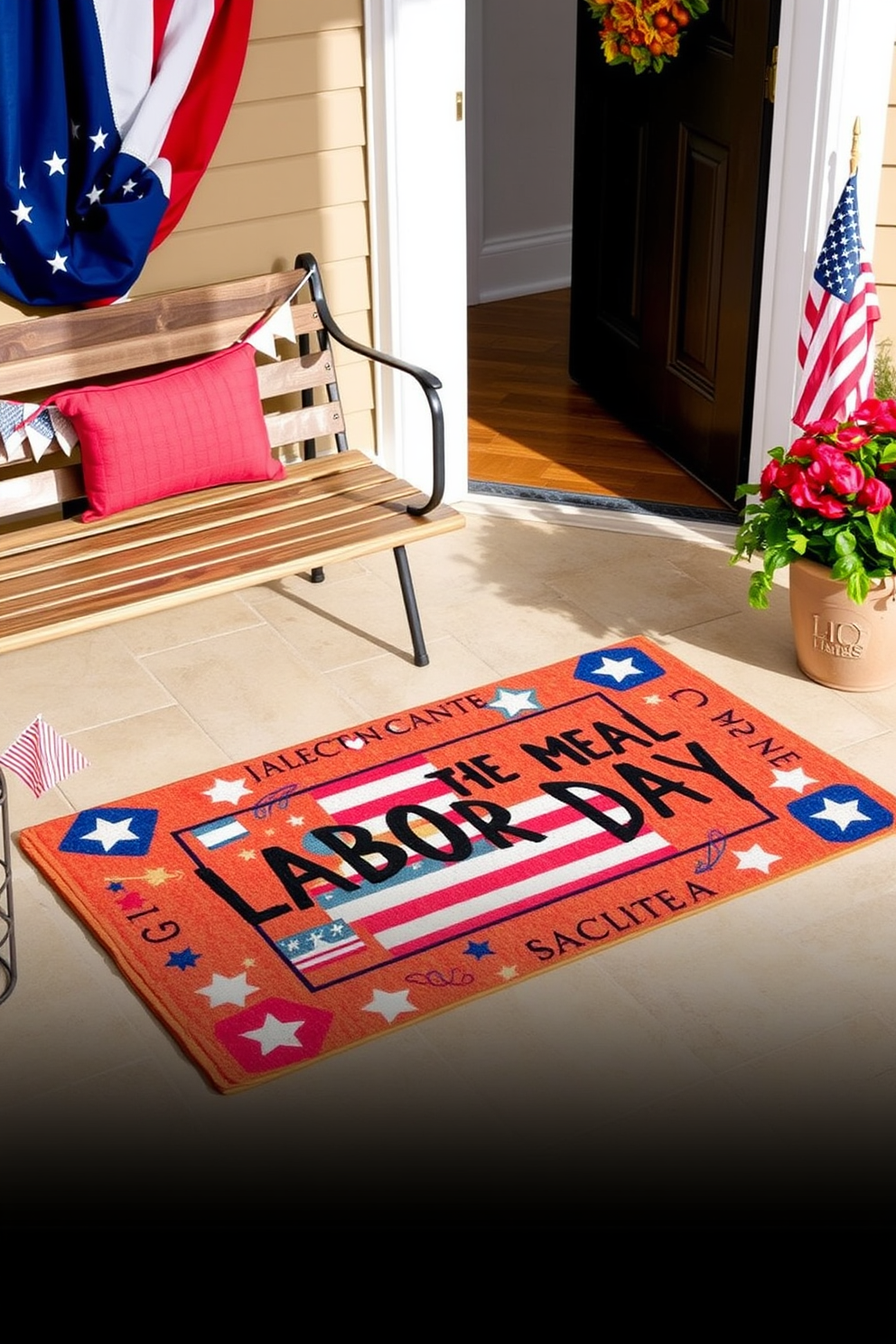 Labor Day Entryway Decorating Ideas 7