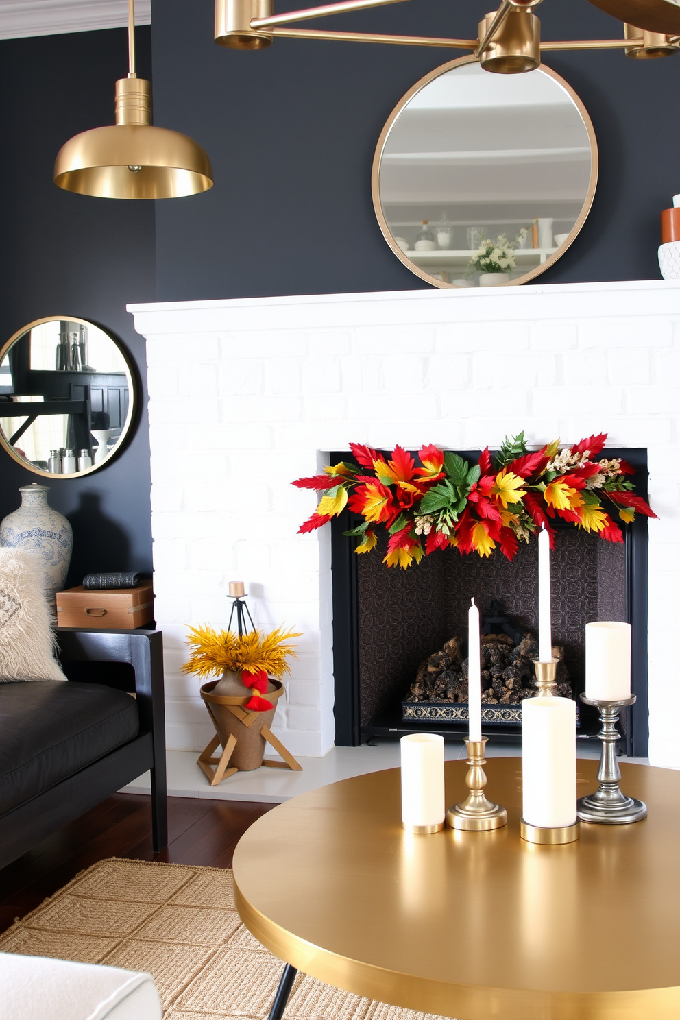 Labor Day Fireplace Decorating Ideas 21