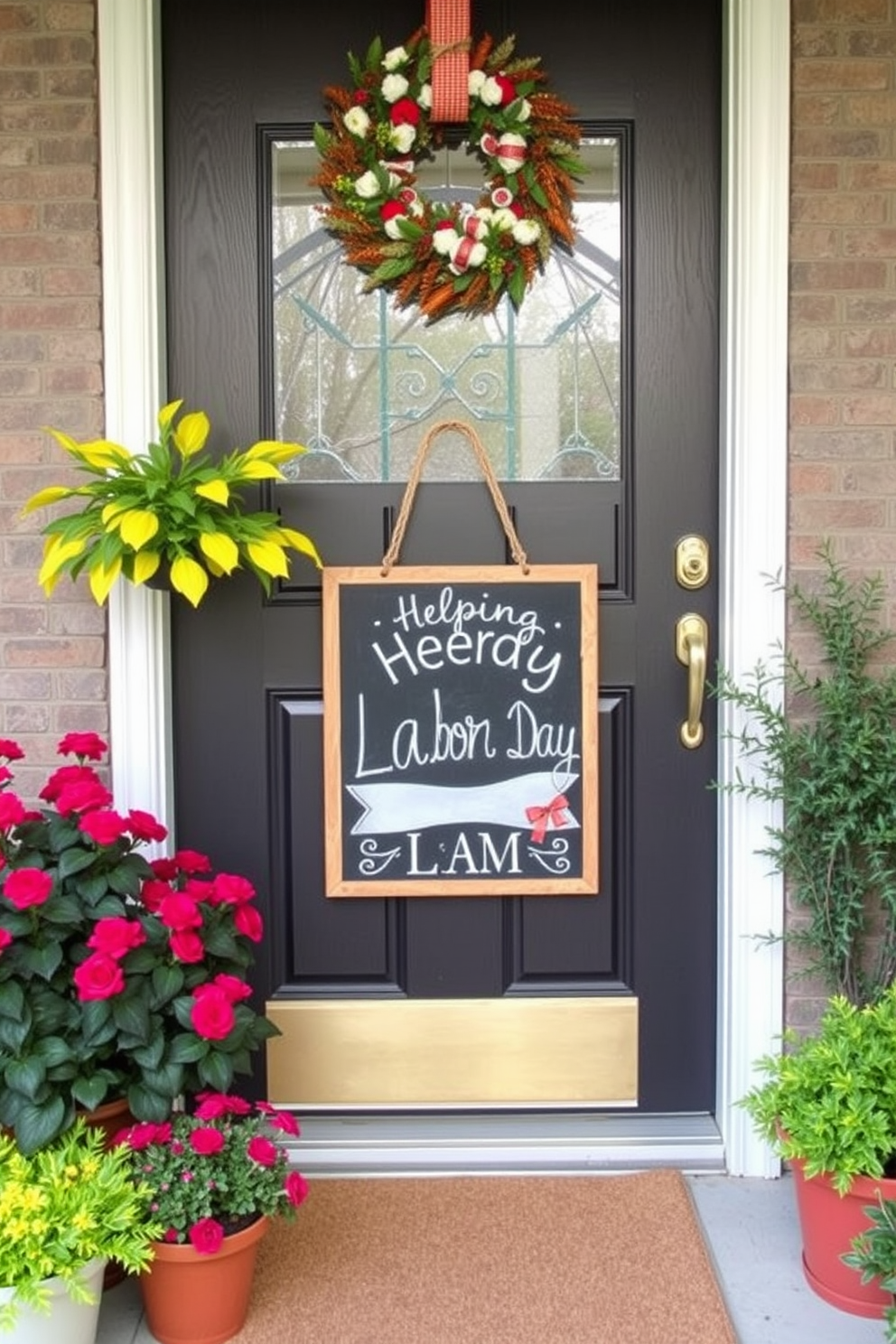 Labor Day Front Door Decorating Ideas 17