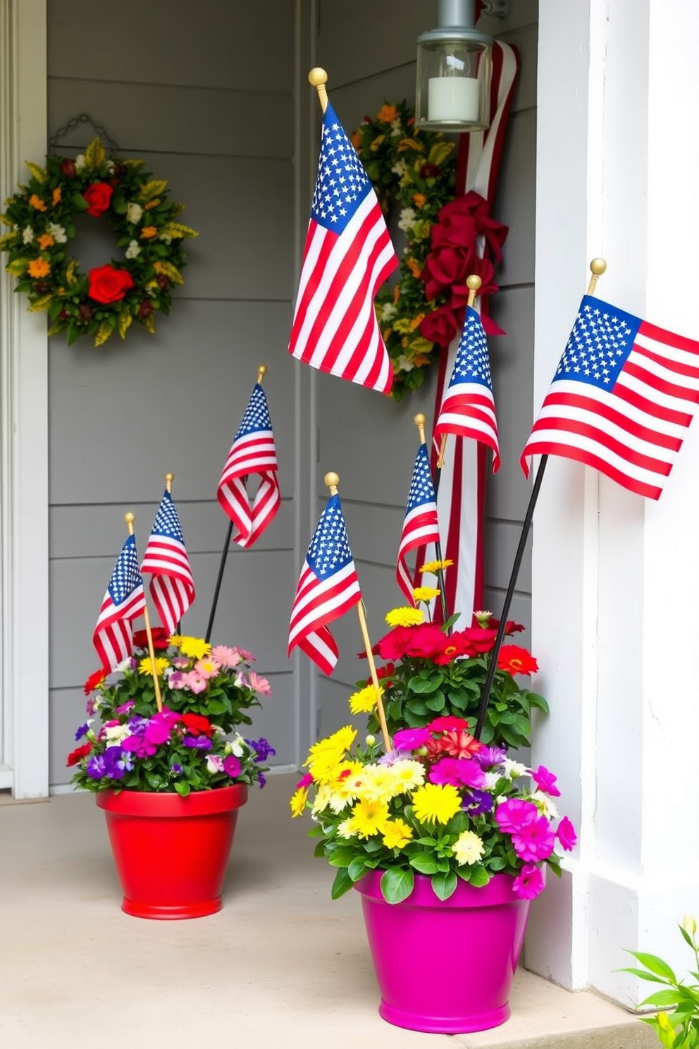 Labor Day Front Door Decorating Ideas 2