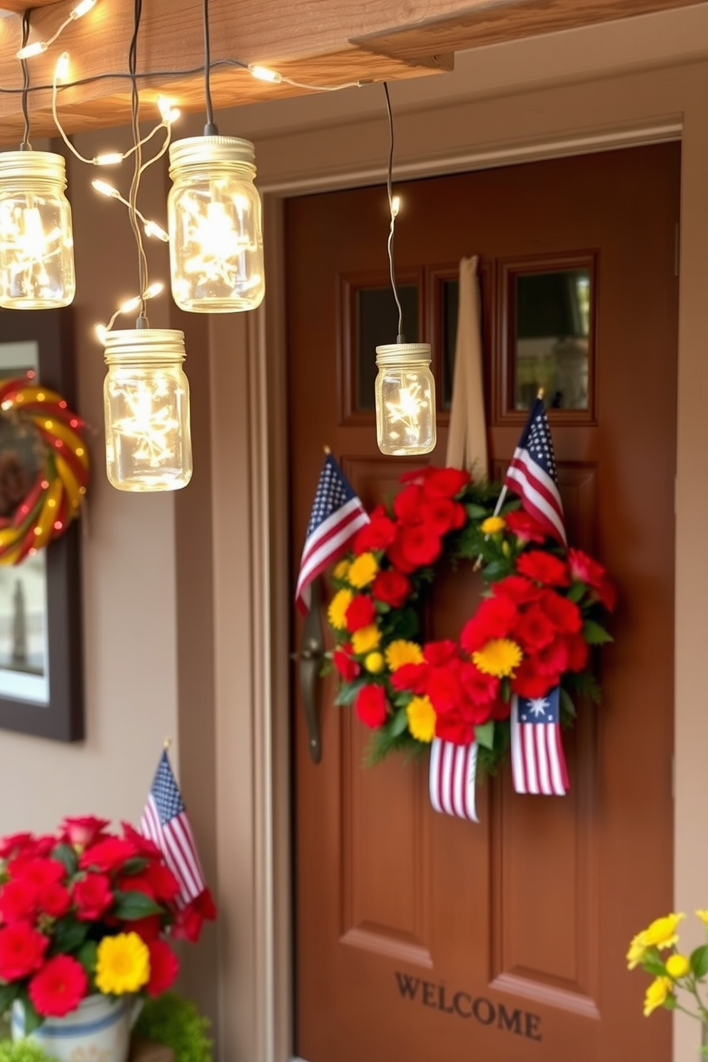 Labor Day Front Door Decorating Ideas 21