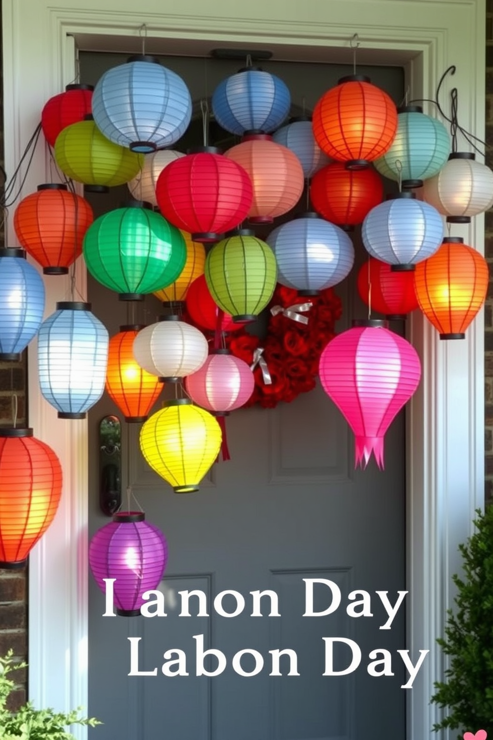 Labor Day Front Door Decorating Ideas 24