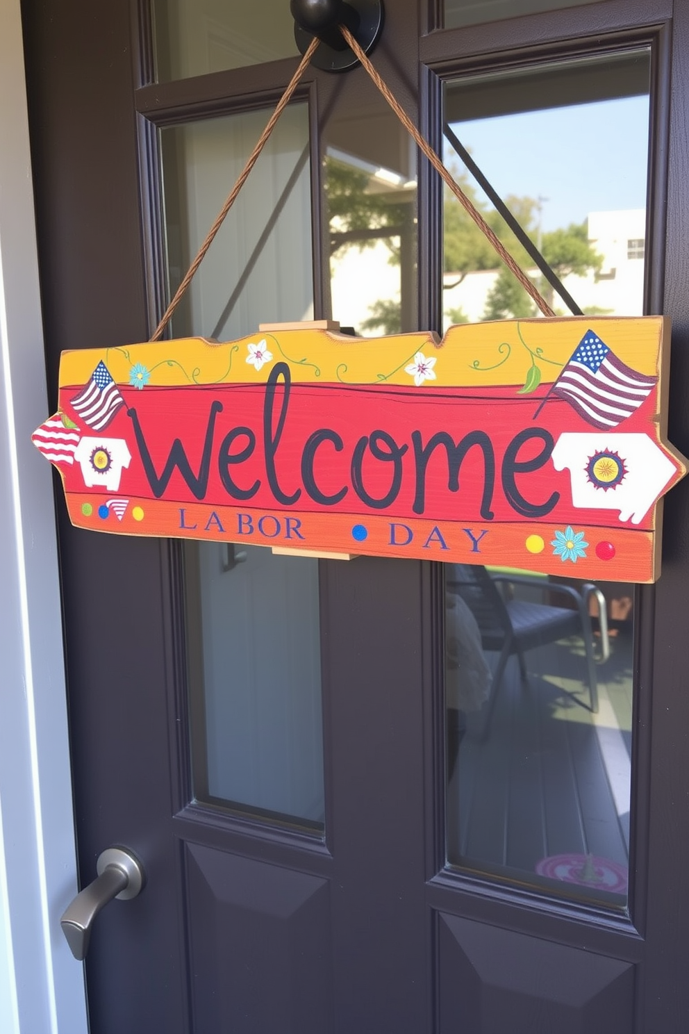 Labor Day Front Door Decorating Ideas 25