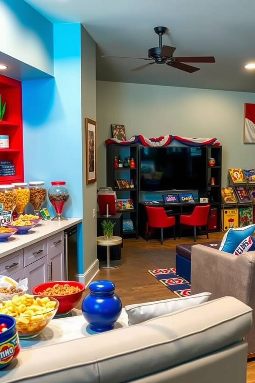 Labor Day Game Room Decorating Ideas 17