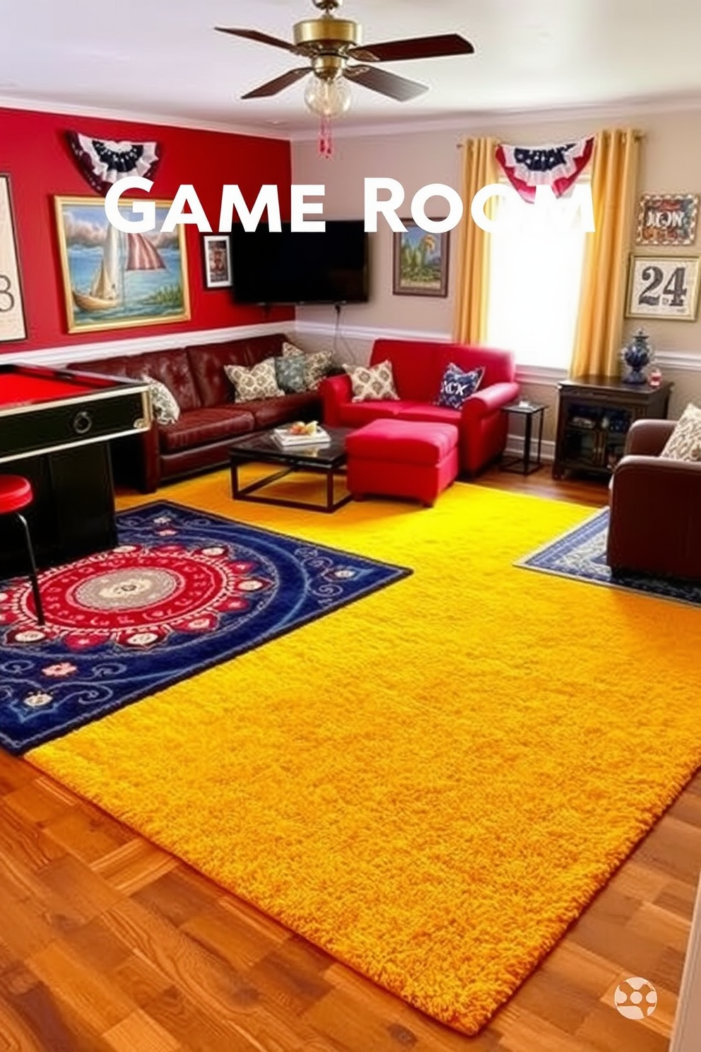 Labor Day Game Room Decorating Ideas 8