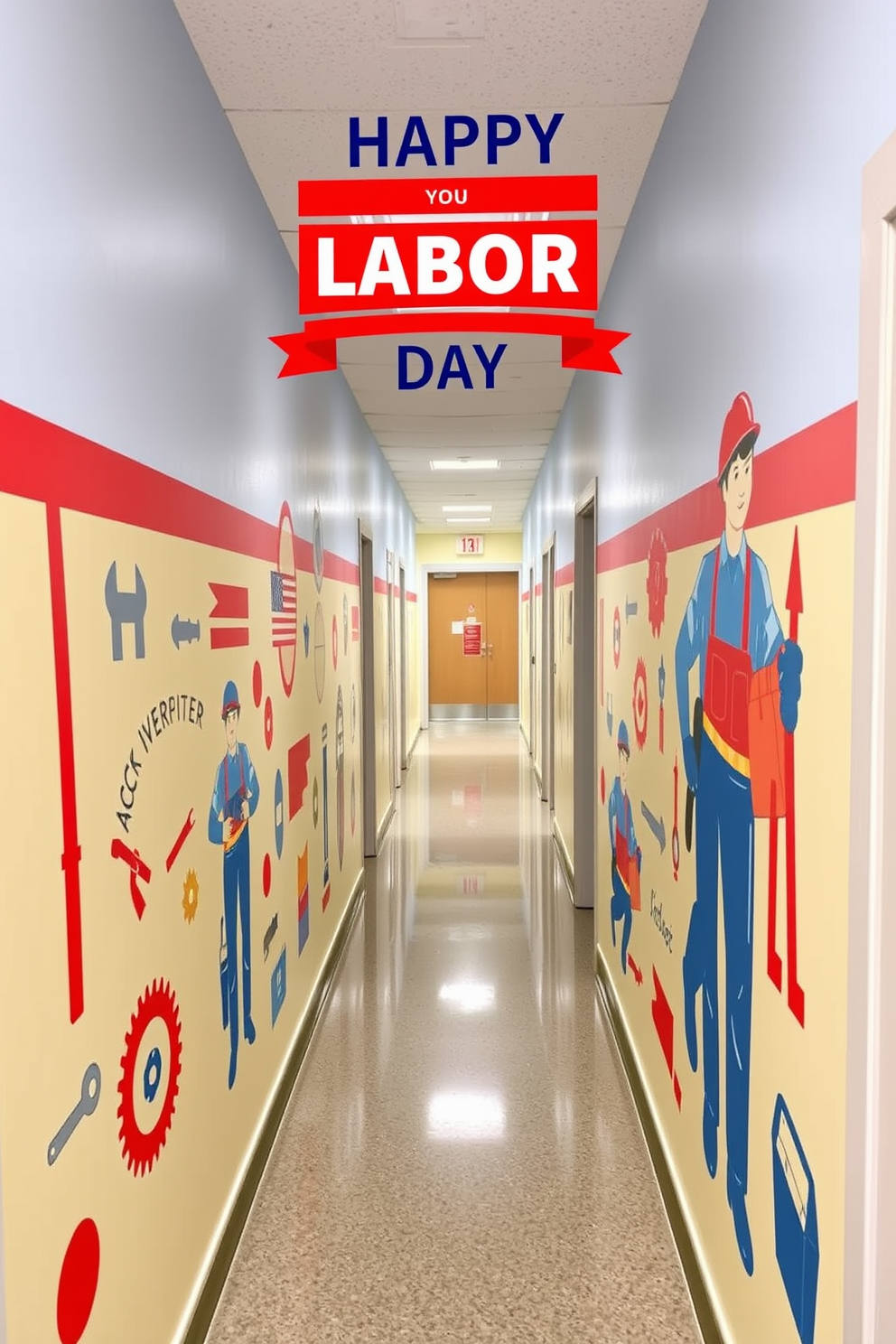 Labor Day Hallway Decorating Ideas 17