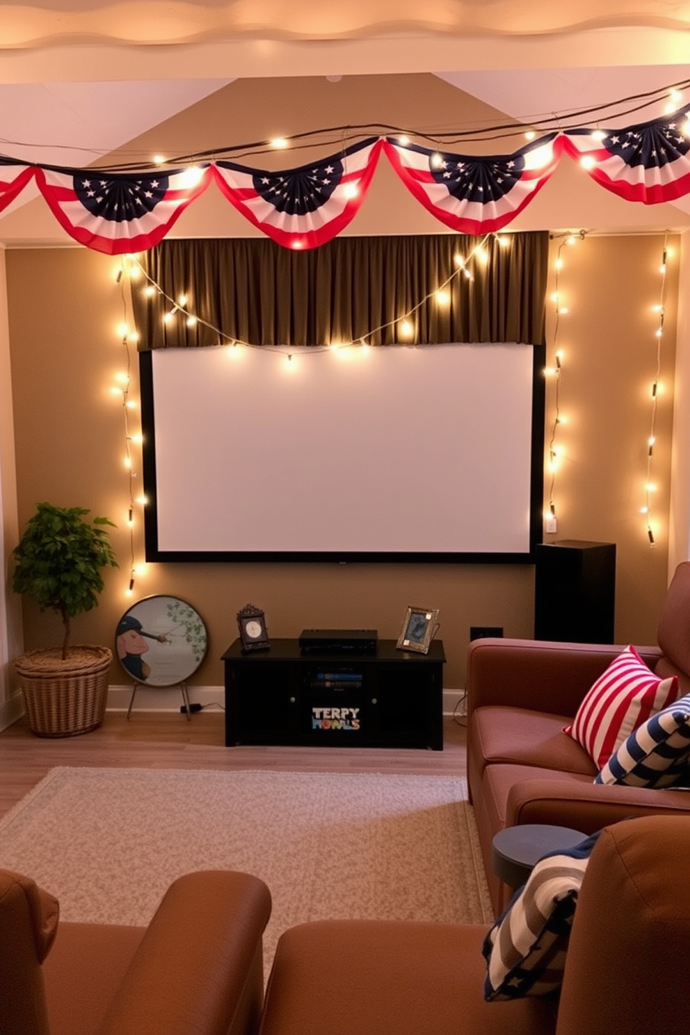 Labor Day Home Theater Decorating Ideas 14