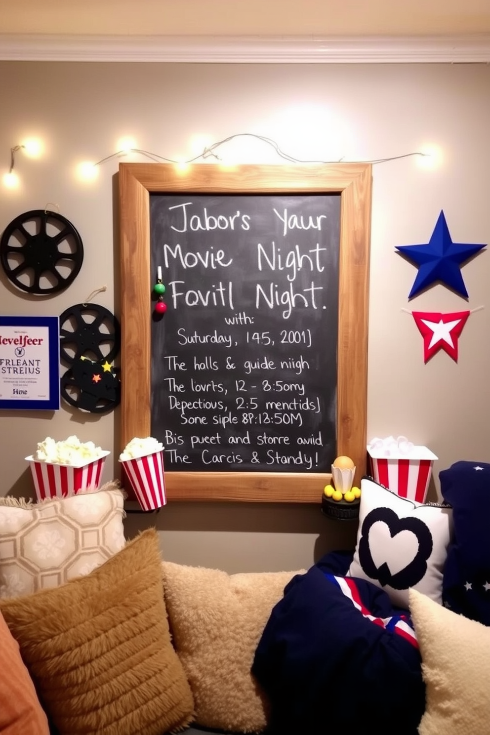 Labor Day Home Theater Decorating Ideas 16