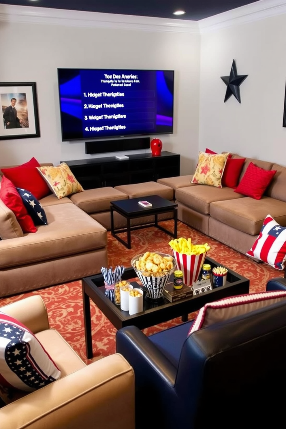 Labor Day Home Theater Decorating Ideas 17