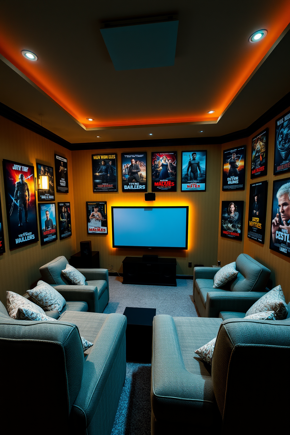 Labor Day Home Theater Decorating Ideas 2