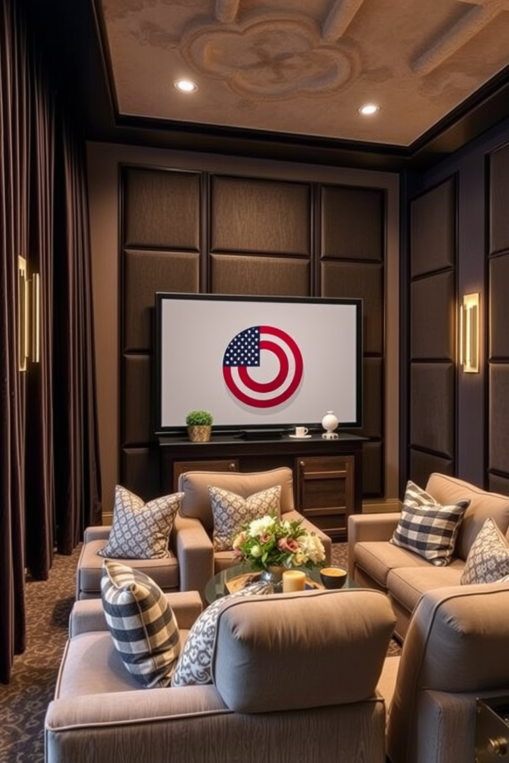 Labor Day Home Theater Decorating Ideas 28