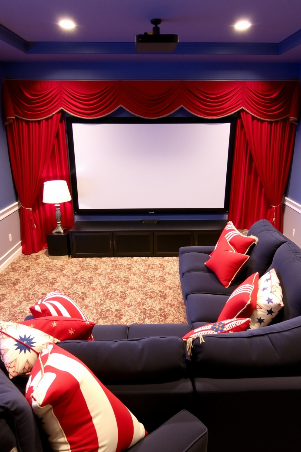 Labor Day Home Theater Decorating Ideas 3