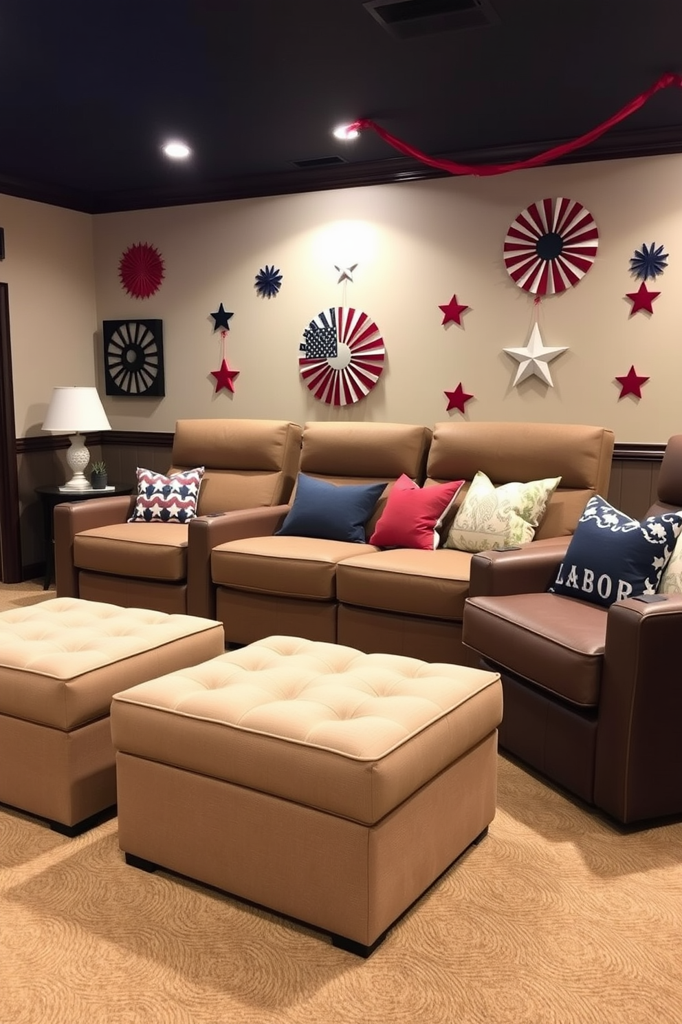 Labor Day Home Theater Decorating Ideas 30