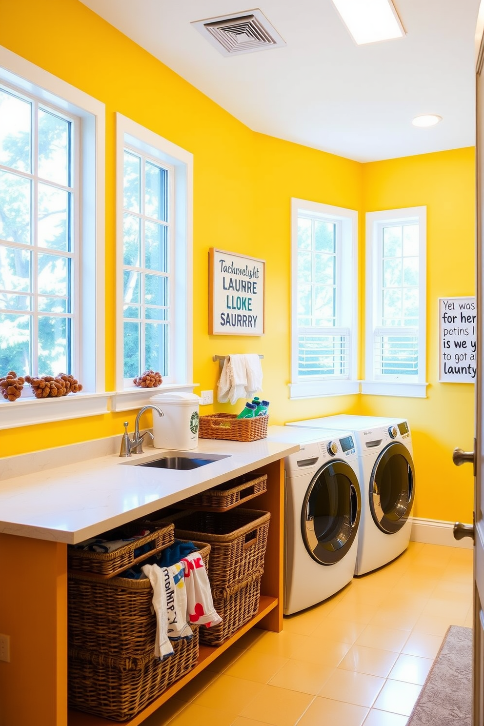 Labor Day Laundry Room Decorating Ideas 1