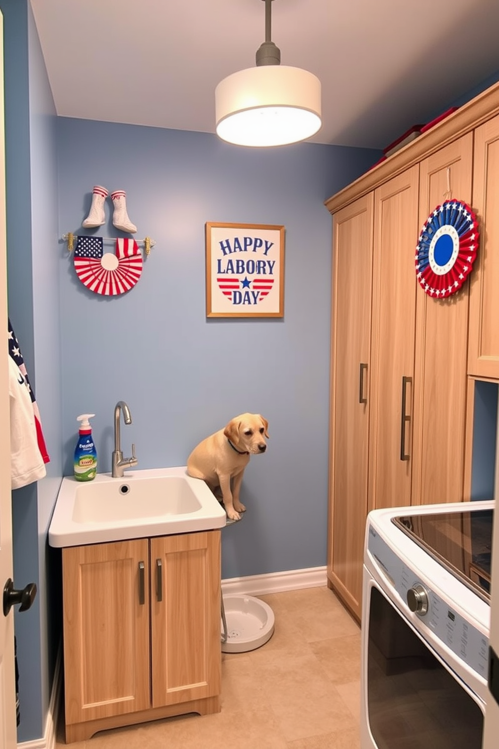 Labor Day Laundry Room Decorating Ideas 22