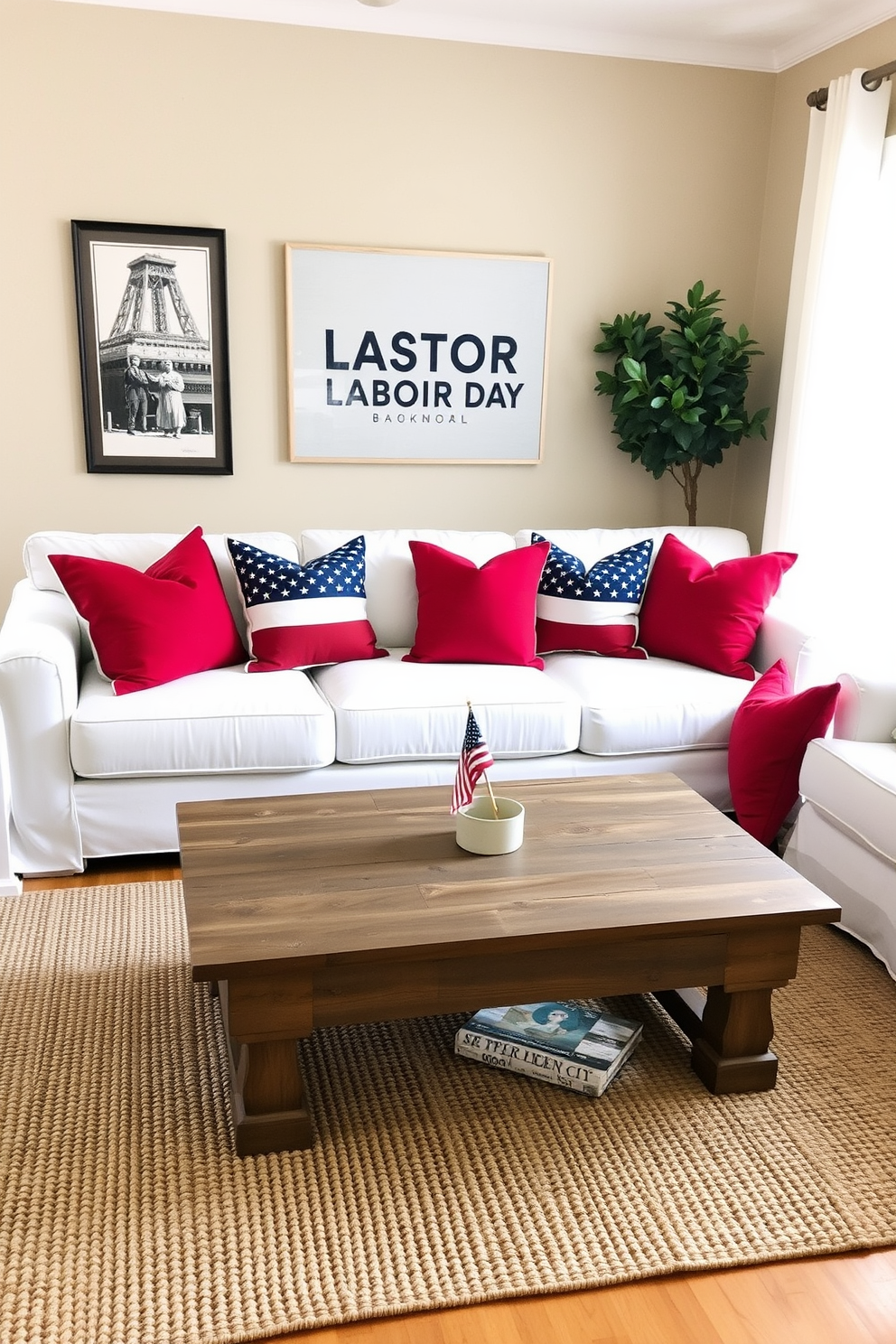 Labor Day Living Room Decorating Ideas 1