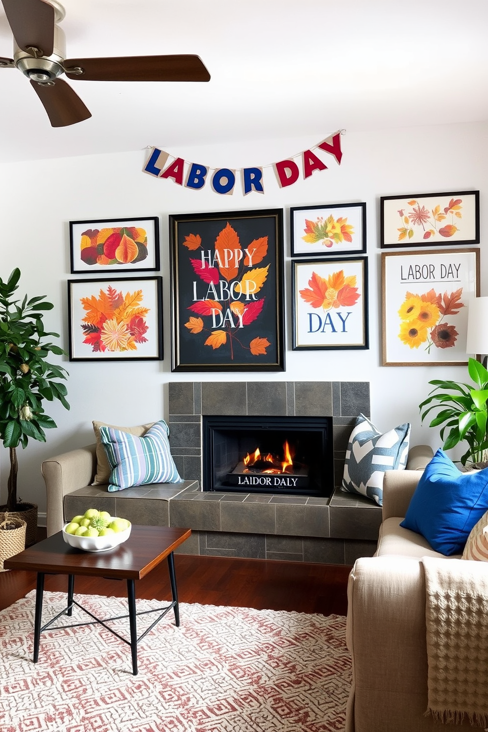 Labor Day Living Room Decorating Ideas 20