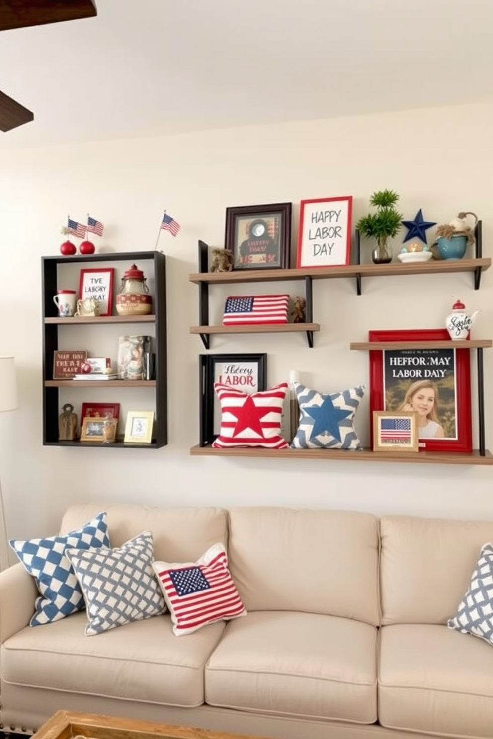 Labor Day Living Room Decorating Ideas 23