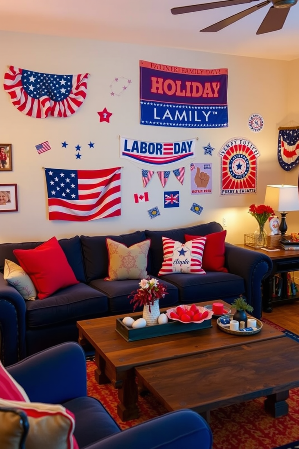 Labor Day Living Room Decorating Ideas 7