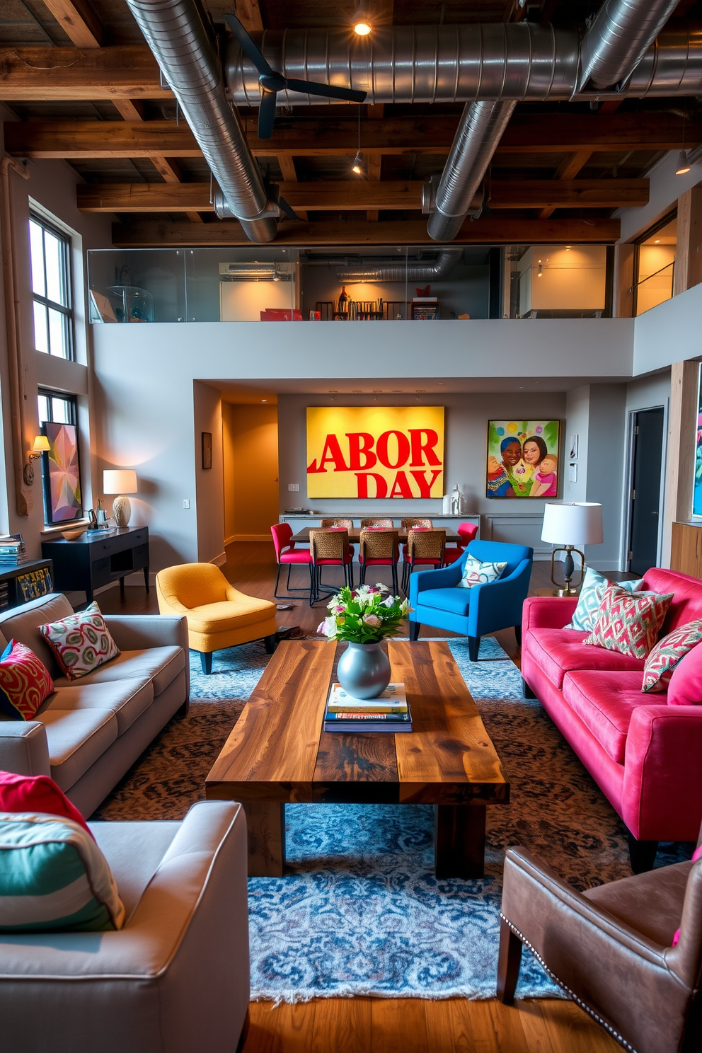 Labor Day Loft Decorating Ideas 29