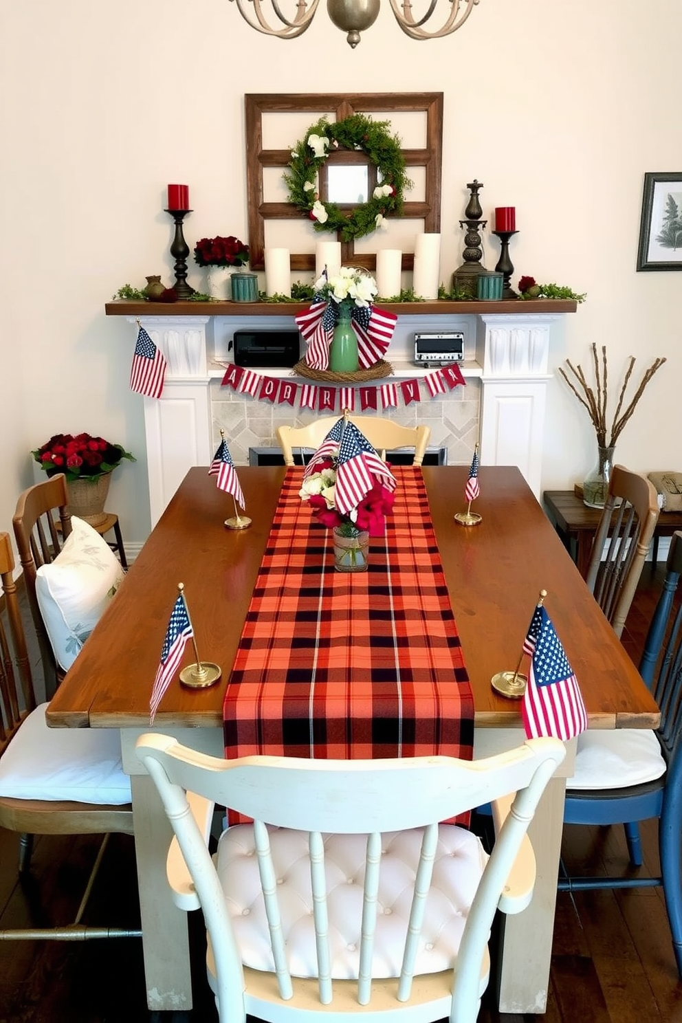 Labor Day Mantel Decorating Ideas 10