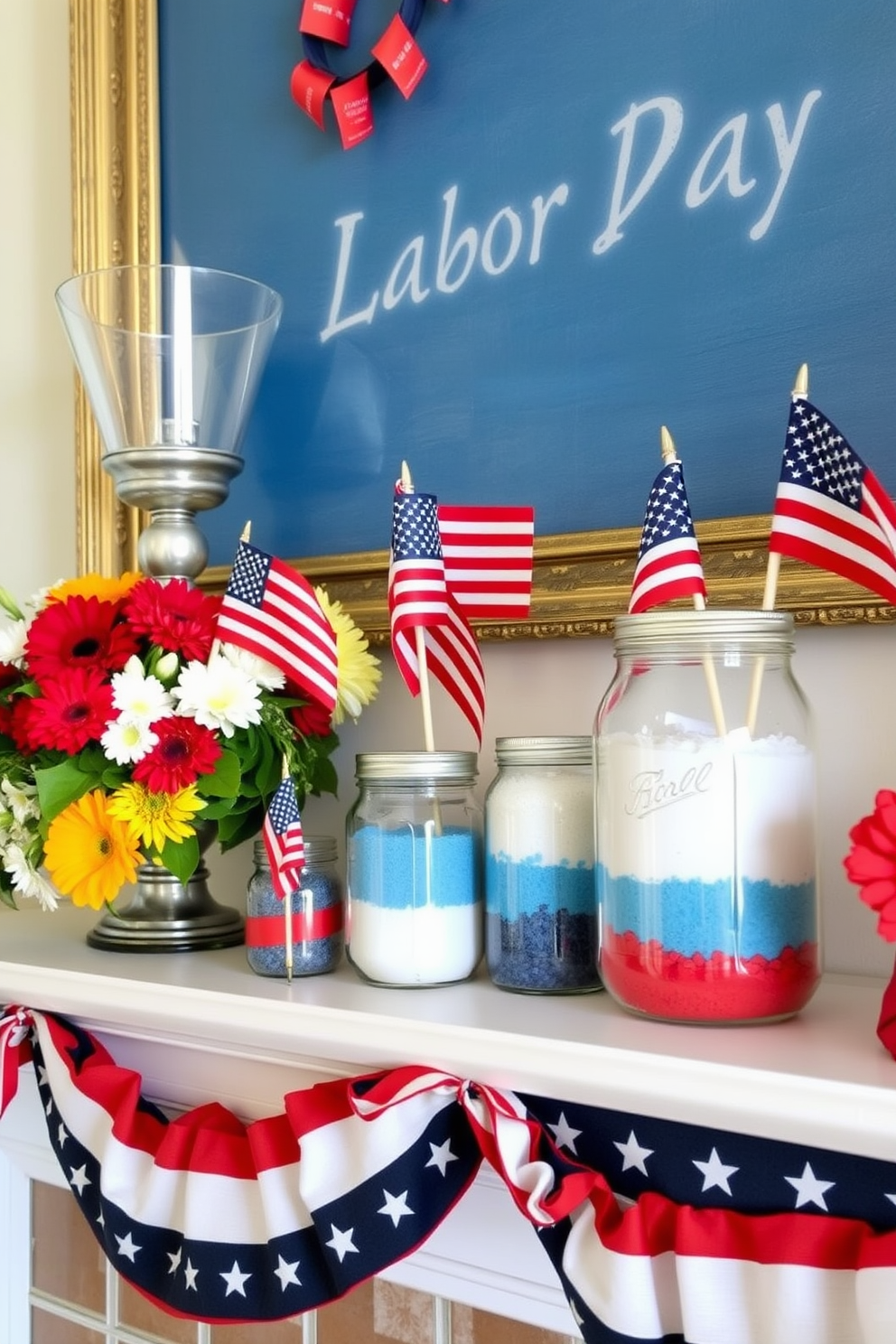 Labor Day Mantel Decorating Ideas 13