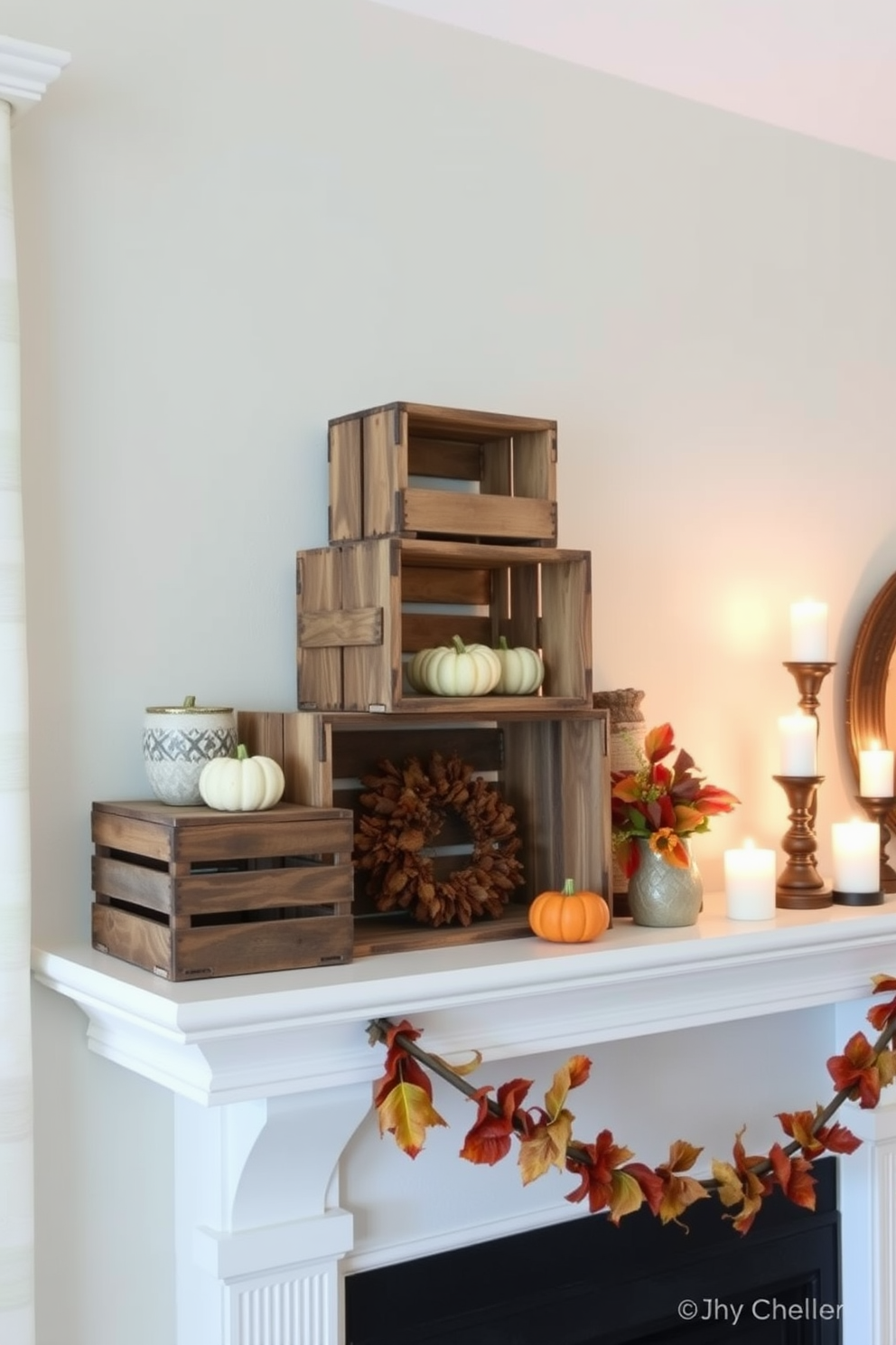 Labor Day Mantel Decorating Ideas 15