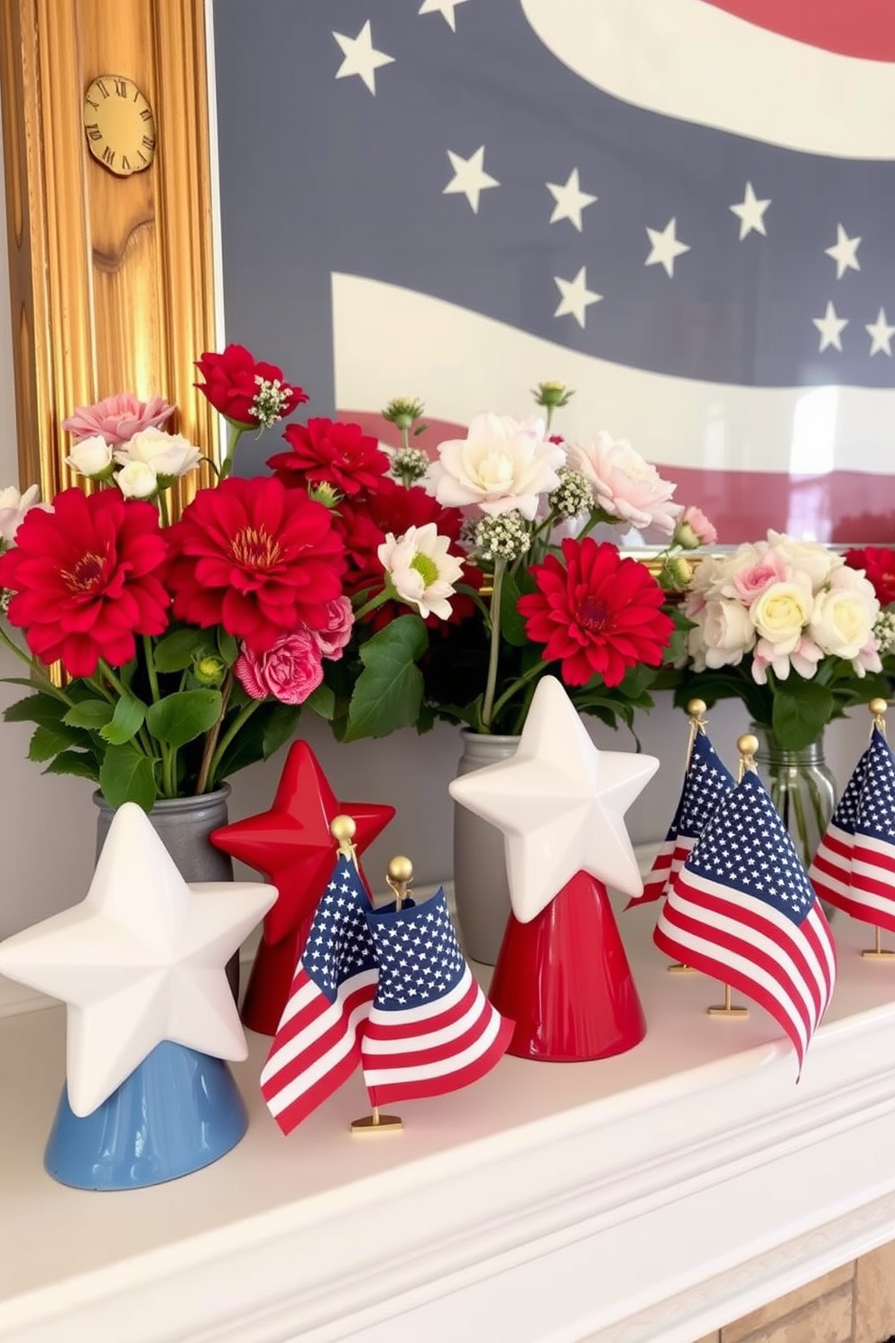 Labor Day Mantel Decorating Ideas 18