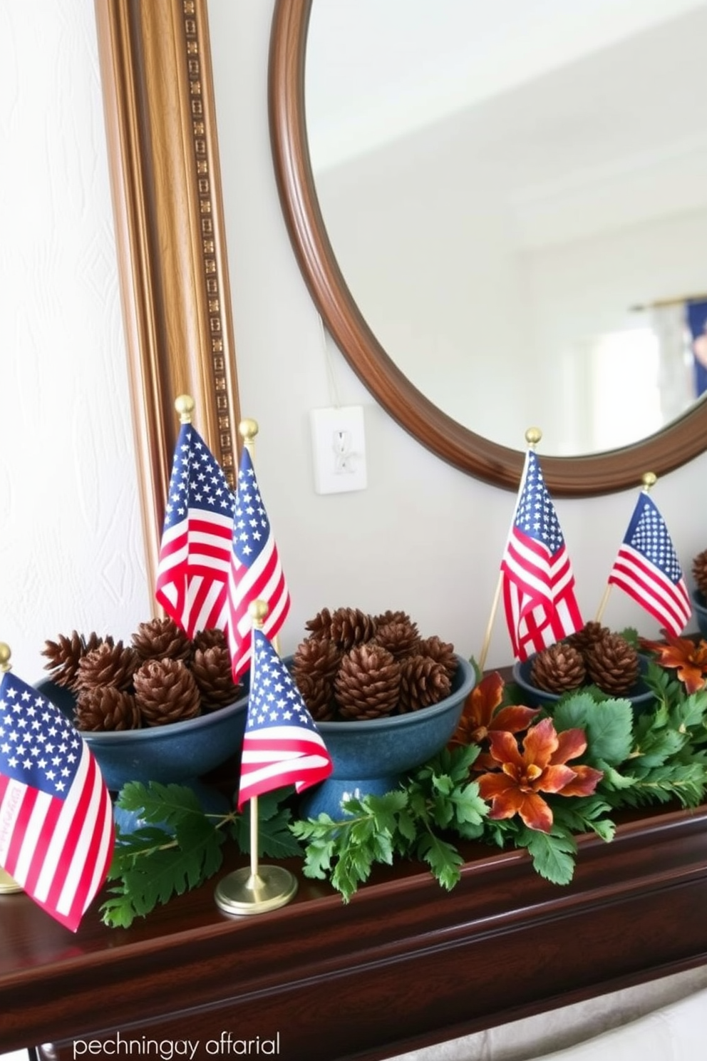 Labor Day Mantel Decorating Ideas 30