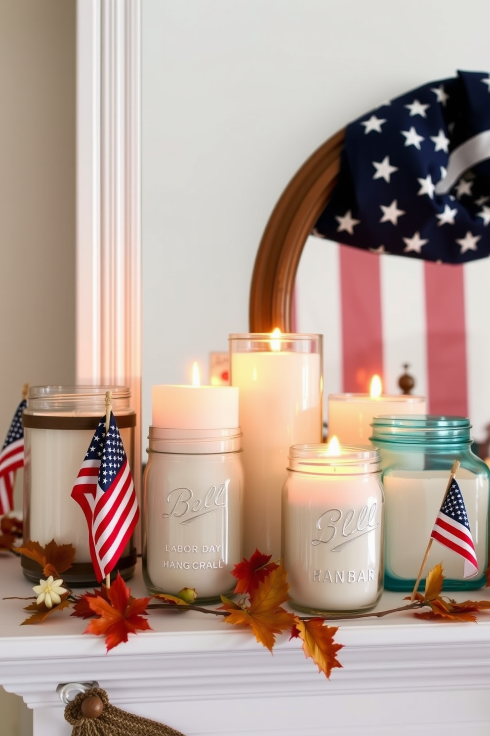 Labor Day Mantel Decorating Ideas 8