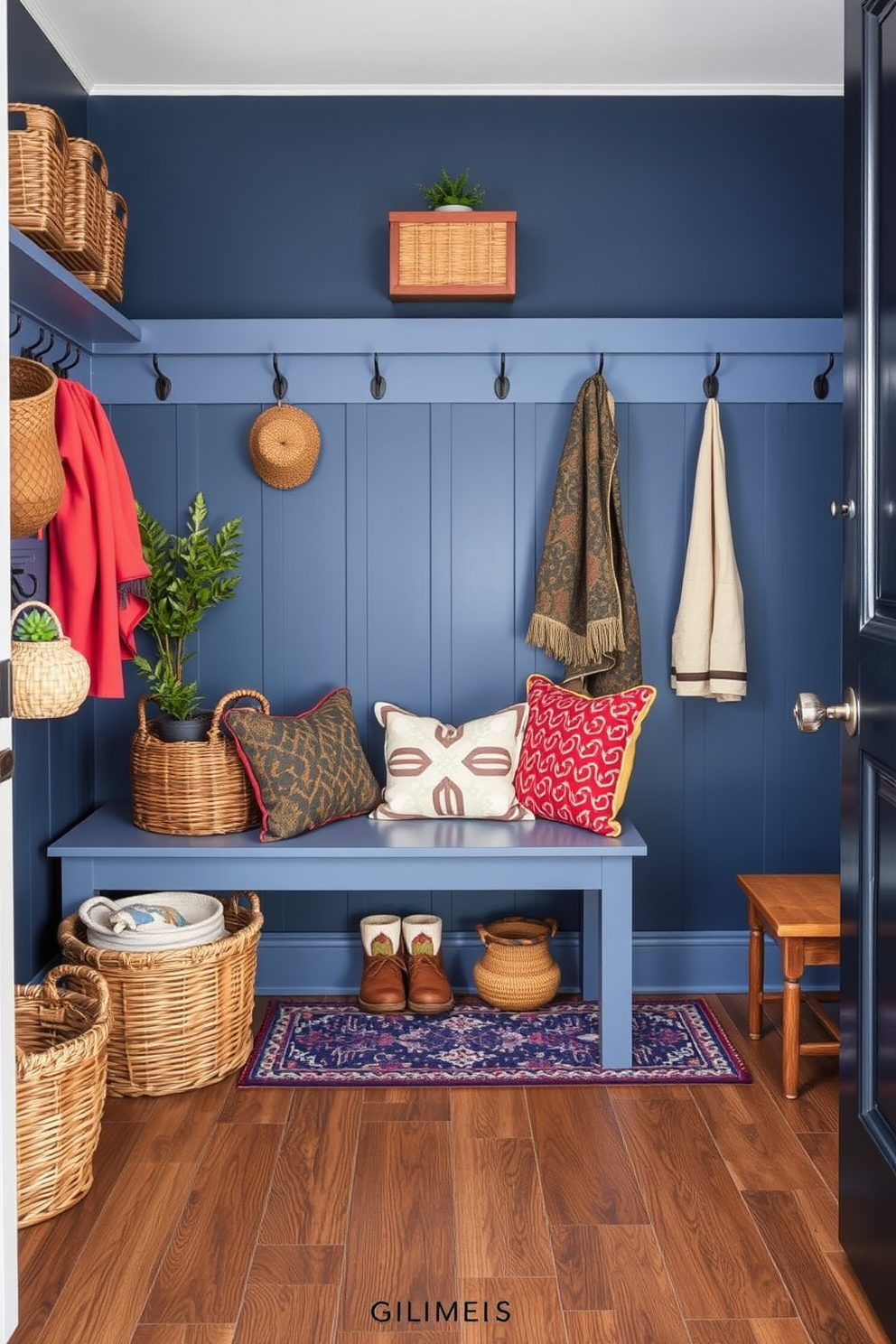 Labor Day Mudroom Decorating Ideas 11