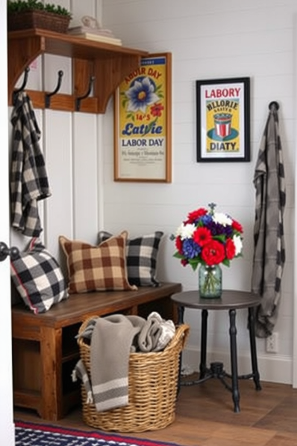 Labor Day Mudroom Decorating Ideas 16