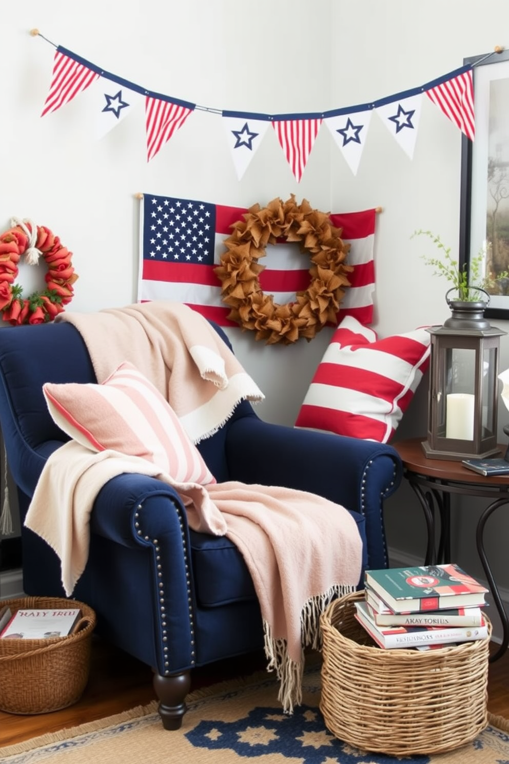 Labor Day Reading Nook Decorating Ideas 26