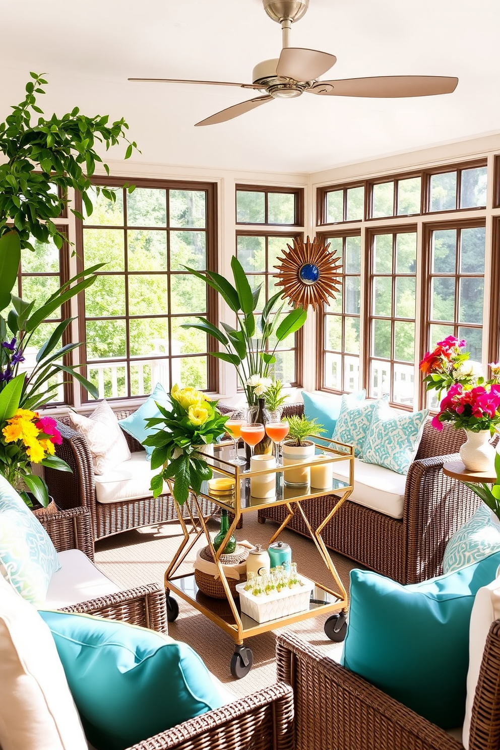 Labor Day Sunroom Decorating Ideas 19