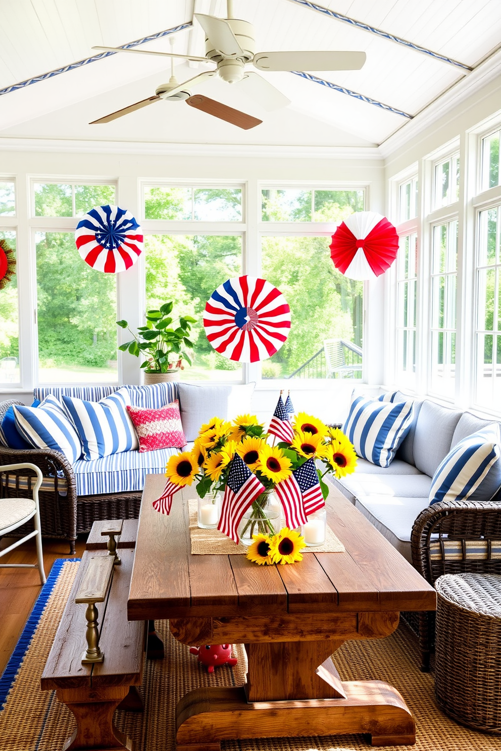 Labor Day Sunroom Decorating Ideas 20