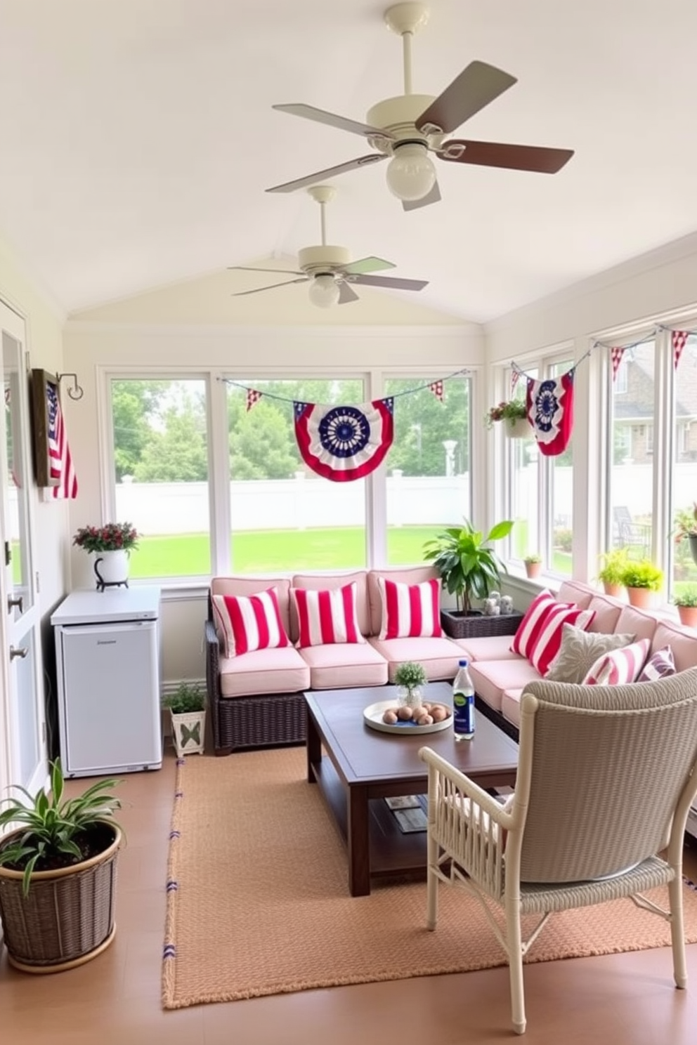 Labor Day Sunroom Decorating Ideas 27