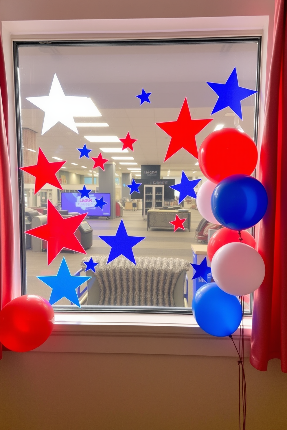 Labor Day Window Decorating Ideas 1