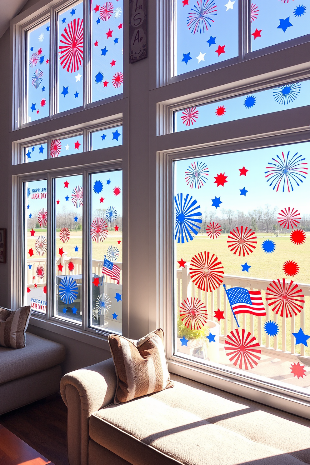 Labor Day Window Decorating Ideas 13