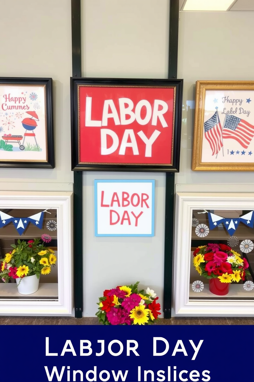 Labor Day Window Decorating Ideas 24