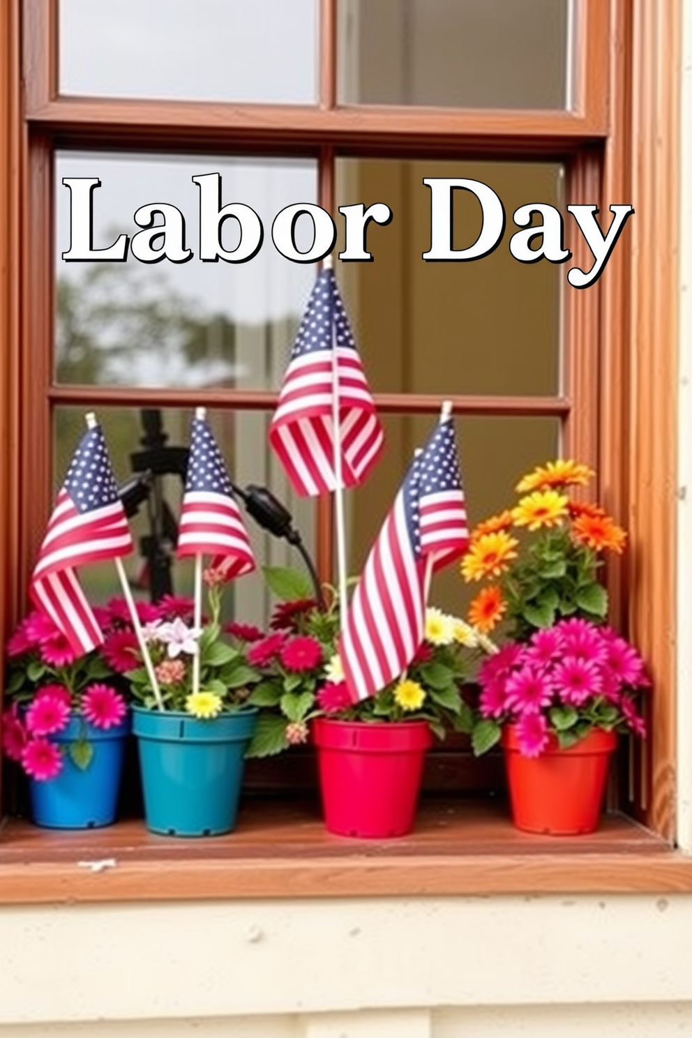 Labor Day Window Decorating Ideas 4