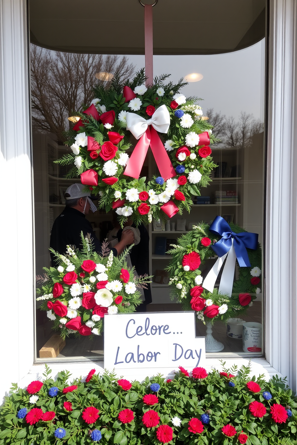 Labor Day Window Decorating Ideas 5