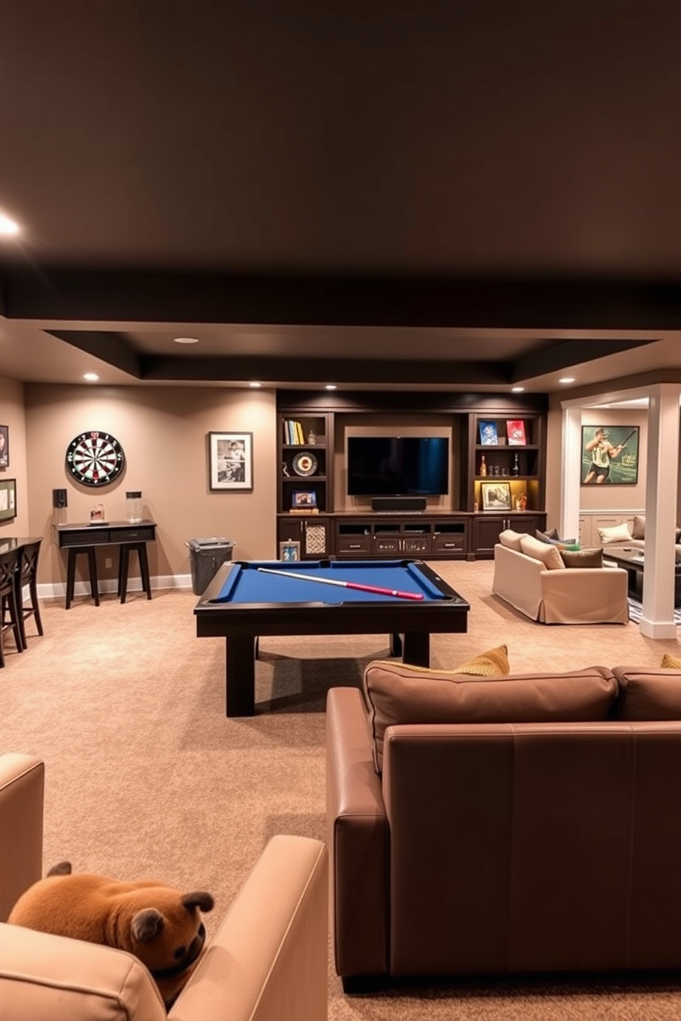 Large Basement Design Ideas 7