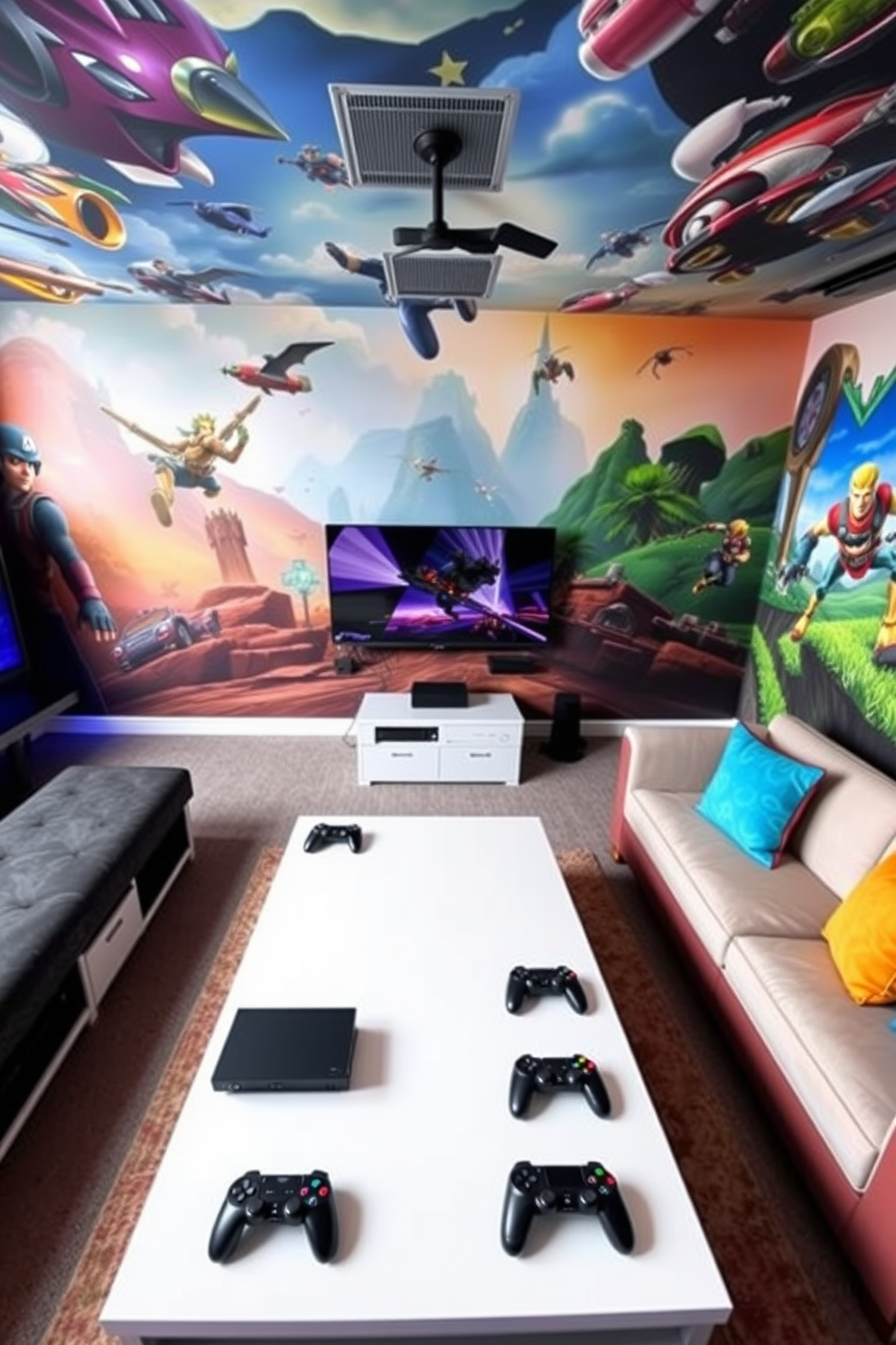 Large Game Room Design Ideas 10