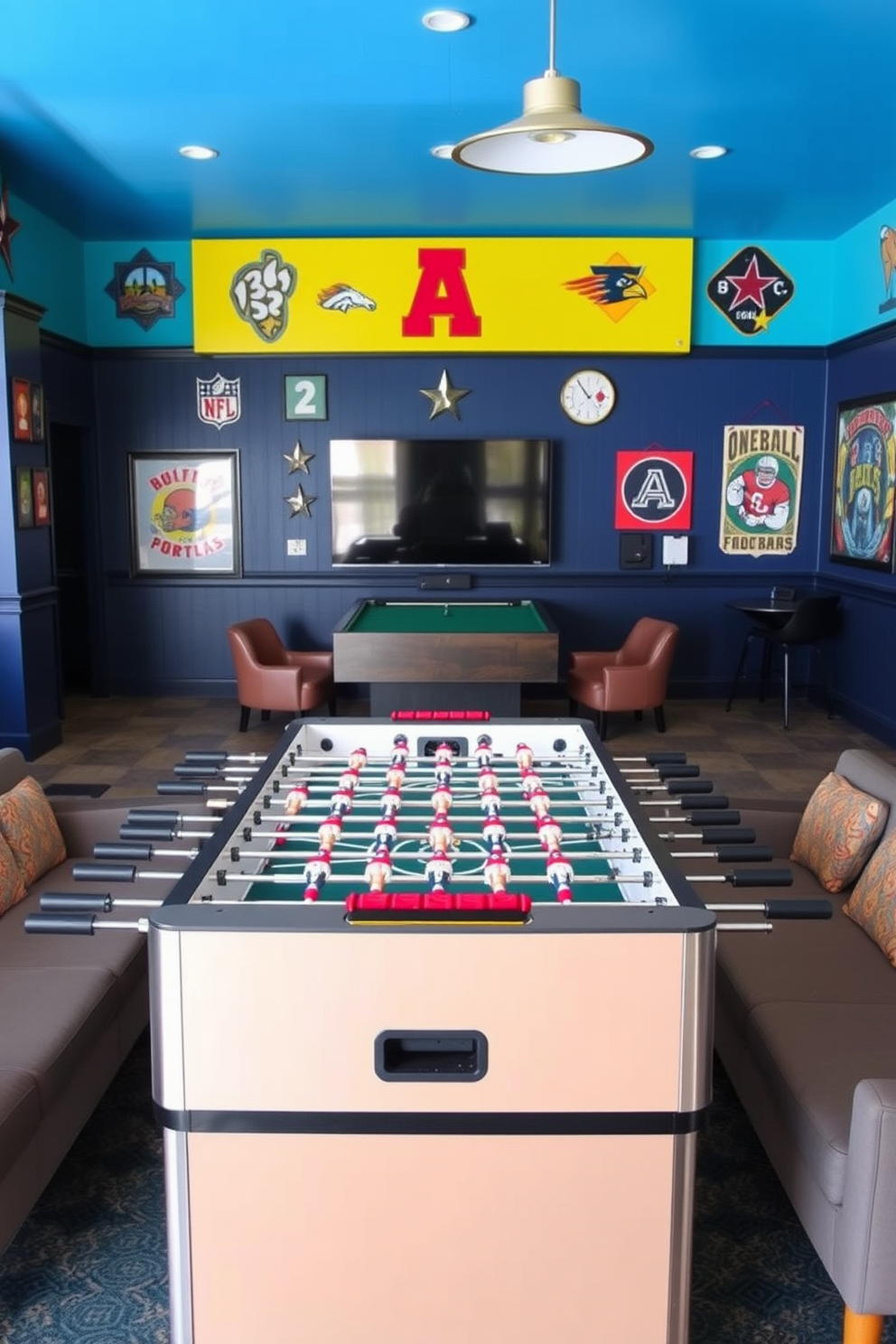 Large Game Room Design Ideas 11