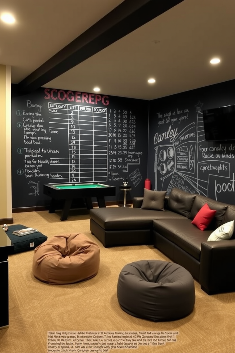 Large Game Room Design Ideas 26