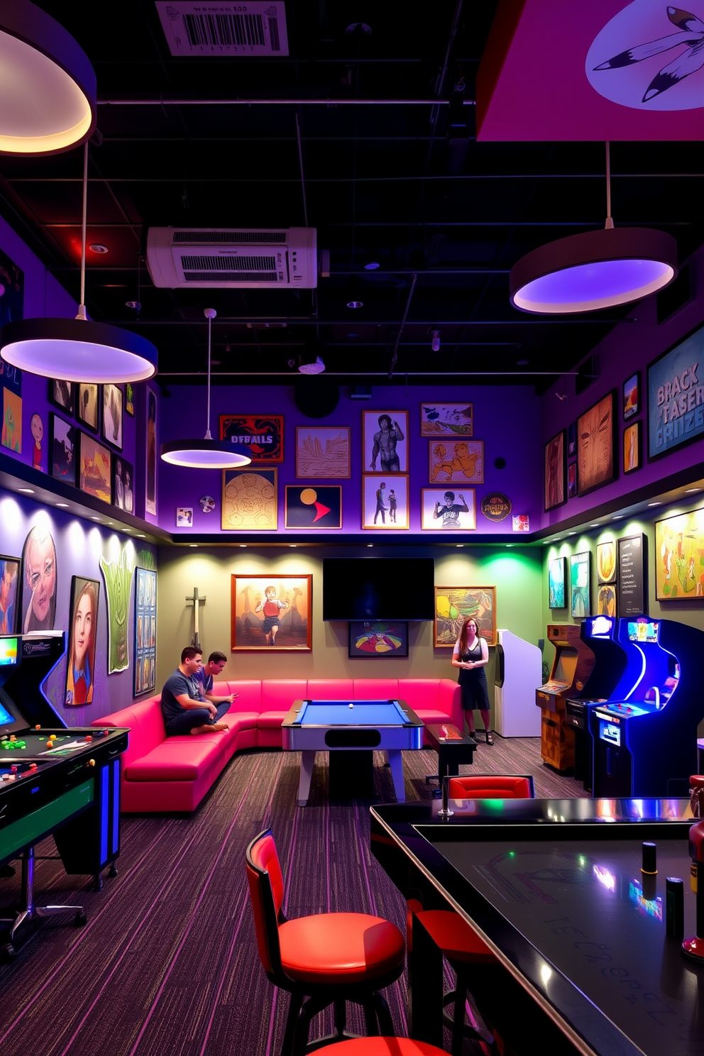 Large Game Room Design Ideas 8